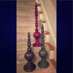 3 Decorative Accent Pieces (All 3 included)